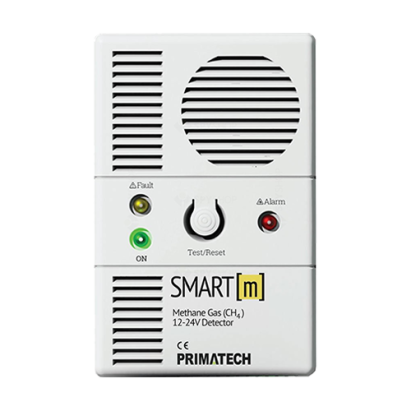 Detector de gaz metan Primatech SMART 12-24V cu releu alarmă și defect