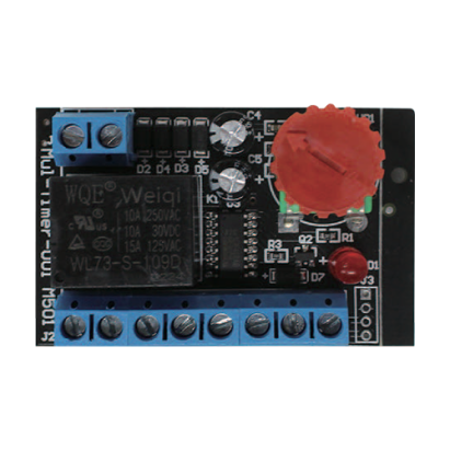 Timer control acces 0-180 secunde, 12-24 Vcc, cu buzzer si releu NO/NC/COM