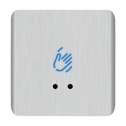 Buton de ieșire touchless ajustabil IP66 din aluminiu, montaj aparent