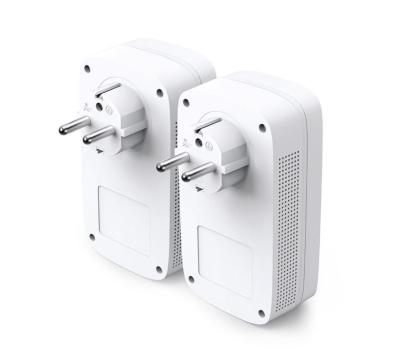 Kit adaptor Powerline TP-Link AV1200 cu port Gigabit și priză integrată