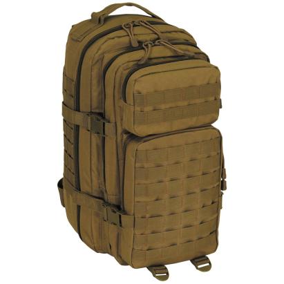 Rucsac tactic modular 30L cu sistem hidratare si MOLLE, coyote tan, MFH