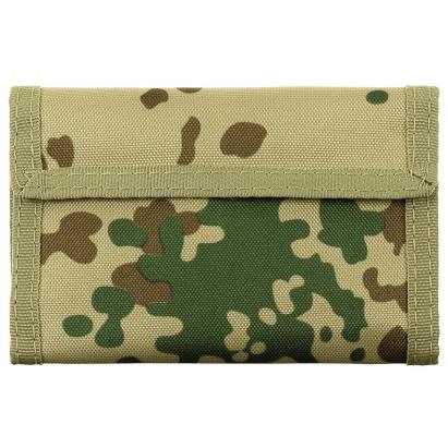 Portofel unisex MFH din material textil, model tropical camo, 14,5 x 10 cm