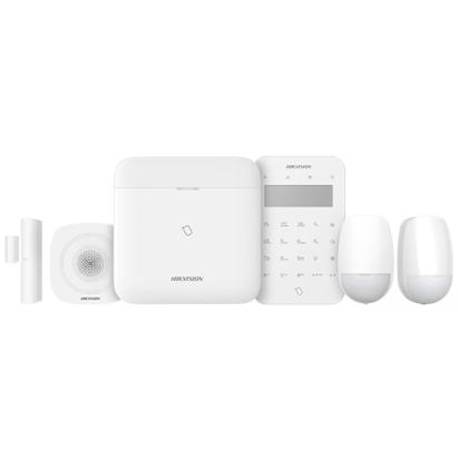 Kit alarmă wireless Hikvision AX PRO cu LAN, Wi-Fi și 3G/4G