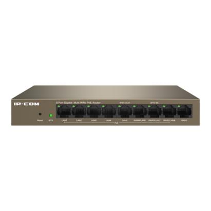 Router Gigabit PoE+ cu 8 porturi si management IP-COM M20-8G-PoE