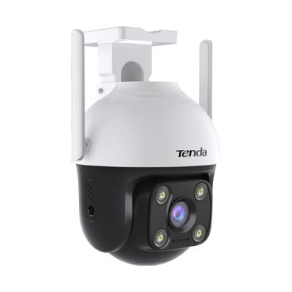 Camera supraveghere WiFi exterior Tenda 4MP PTZ Dual Light, audio