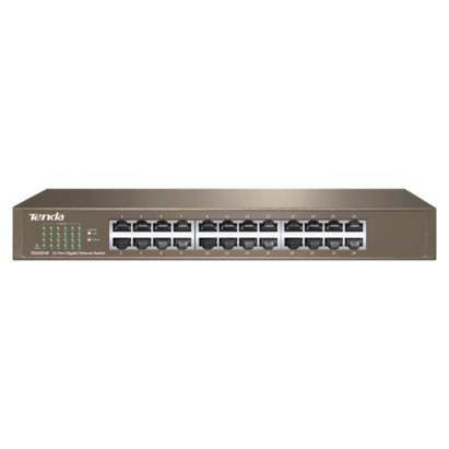 Switch Gigabit Tenda cu 24 porturi RJ45, rackabil, 48 Gbps