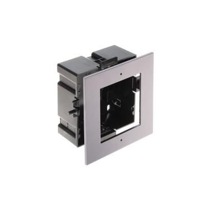 Suport încastrat modular pentru videointerfon Hikvision, inox, DS-KD-ACF1/S