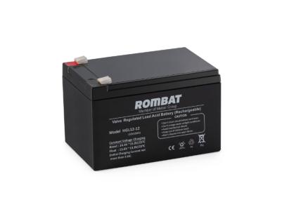 Acumulator staționar UPS Rombat HGL12-12, 12V 12Ah, plumb-acid