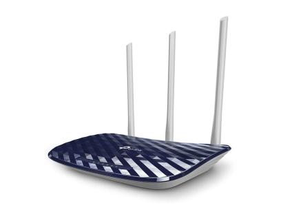 Router wireless TP-Link Archer C20 AC750 dual band cu 3 antene