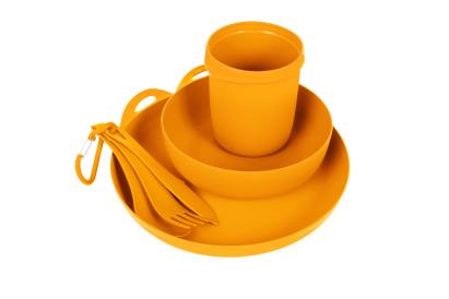 Set veselă camping 6 piese Sea To Summit Delta Camp Set portocaliu