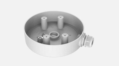 Cutie de instalare 4 inch Hikvision DS-1280ZJ-SD11, IP66, alb