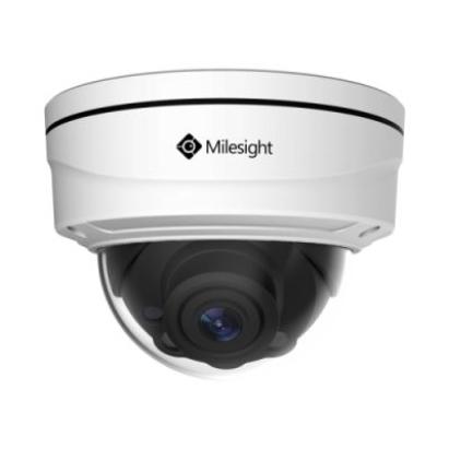 Camera IP Dome 8MP Milesight cu lentila varifocala, IR 50m si microfon