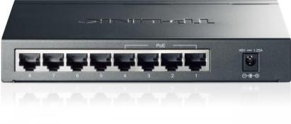 Switch PoE Gigabit TP-Link TL-SG1008P cu 8 porturi si 4 porturi PoE