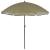 Umbrelă parasolar pentru plajă, pescuit și camping, 180 cm, olive