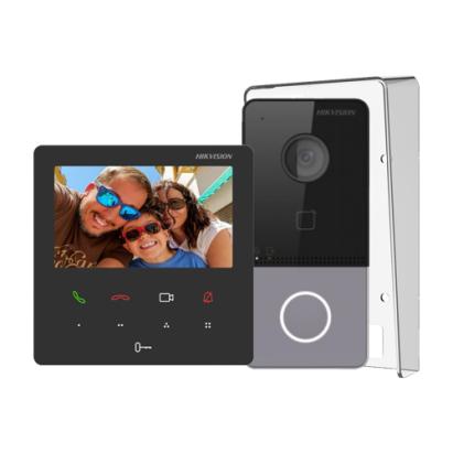 Kit videointerfon Wi-Fi pentru 1 familie, monitor 4.3 inch, Hikvision