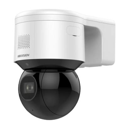 Cameră PTZ IP Hikvision 4MP DarkFighter cu IR 50 m, audio, alarmă și PoE