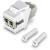 Mufa keystone duplex LC pentru fibra optica 10Gbps TRENDnet TC-K05LC