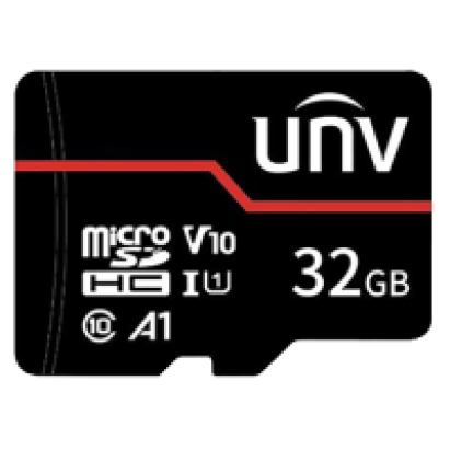 Card de memorie microSD 32GB UNV Red Card C10 U1 V10 A1