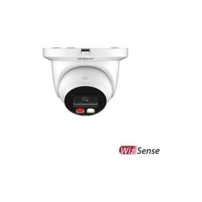 Cameră IP dome Dahua 4MP cu microfon, PoE, IR 30 m, IP67, WizSense