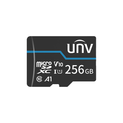 Card de memorie microSDXC 256GB UNV Blue Card, A1, C10, U1, V10