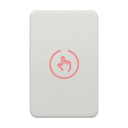 Buton de ieșire touch aparent cu LED, alb, 12-24V, NO/NC/COM, CSB-86-P1