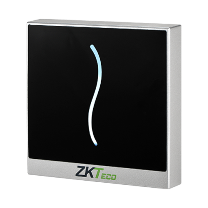 Cititor de proximitate RFID EM125KHz IP65 negru ZKTeco pentru control acces