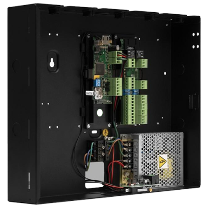 Kit control acces 2 uși ASSA ABLOY Incedo EAC-M70, cutie metalică