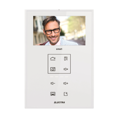 Terminal video Electra Smart G3 4.3 inch, hands-free, alb