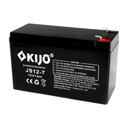 Acumulator AGM 12V 7Ah F1 KIJO JS12-7 pentru UPS, alarme si backup