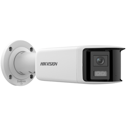Camera IP Hikvision 4MP ColorVu panoramica 180° cu audio, PoE si 2.8mm