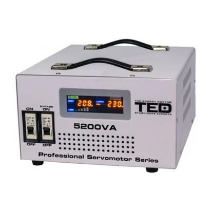Stabilizator de tensiune 5200VA cu servomotor TED SVC 3000W