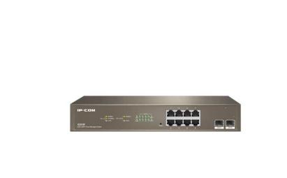 Switch managed IP-COM G3310F cu 8 porturi Gigabit si 2 sloturi SFP
