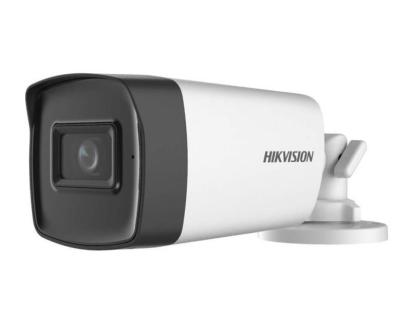 Camera supraveghere Hikvision Turbo HD 5MP, IR 40 m, audio, 3.6 mm