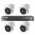 Sistem supraveghere video Hikvision cu 4 camere 8MP, IR 60 m, DVR 4K