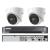 Sistem supraveghere Hikvision cu 2 camere 8MP, IR 60m si DVR 4K