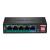 Switch PoE Gigabit TRENDnet cu 4 porturi Long Range 200 m TPE-LG50