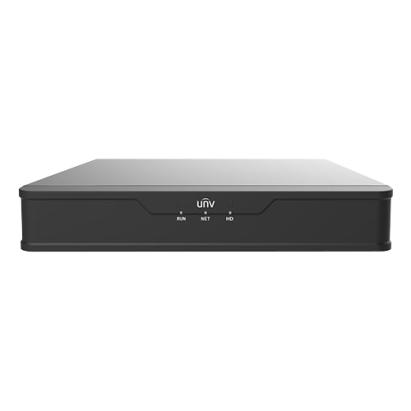 NVR Uniview 8 canale 4K cu 8 porturi PoE, Ultra H.265, 8MP