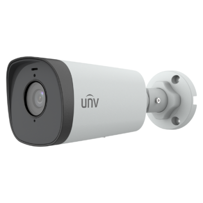 Camera IP UNV 4MP pentru exterior, lentila 4 mm, IR 80 m, PoE