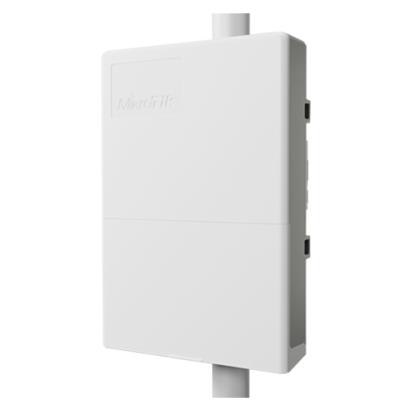 Switch MikroTik netFiber 9 outdoor cu 4 x SFP+ 10G, 5 x SFP si PoE-In