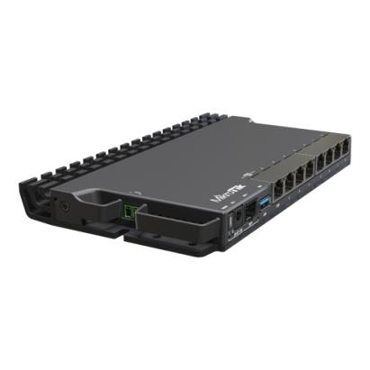 Router MikroTik RB5009UG+S+IN cu 2.5G, 7 porturi Gigabit si SFP+ 10G