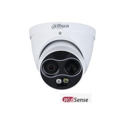 Cameră termică Dahua WizSense IP 4MP cu AI, IR 30 m, PoE, IP67