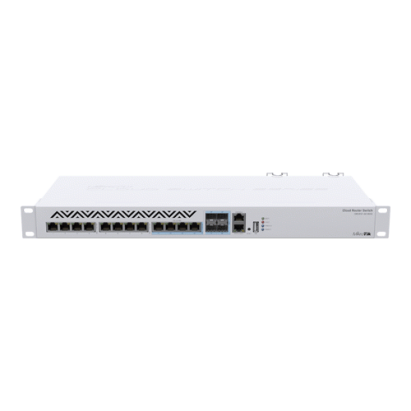 Switch Mikrotik CRS312-4C+8XG-RM 10G cu 8 porturi Ethernet si 4 combo SFP+