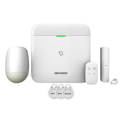 Kit alarmă wireless Hikvision AX PRO cu LAN, Wi-Fi, 3G/4G și RFID