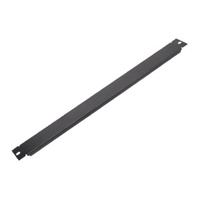 Panou fals 1U 19 inch pentru rack metalic, negru, ASYTECH Networking