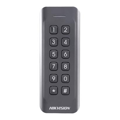 Cititor RFID MIFARE 13.56MHz cu tastatură integrată Hikvision DS-K1802MK