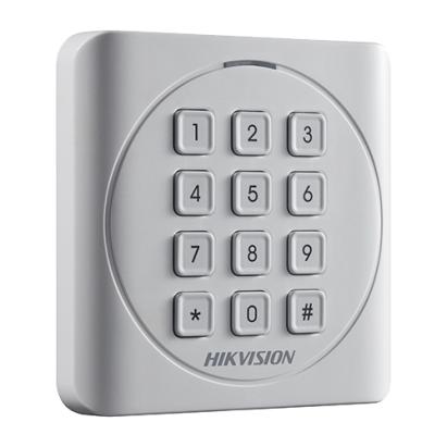 Cititor RFID EM125kHz cu tastatură integrată Hikvision DS-K1801EK
