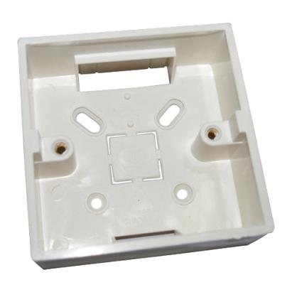 Carcasa pentru montaj aplicat CSB-86 alba, 86x86x33 mm, compatibila CSB-61D/CSB-6D