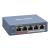 Switch PoE Hikvision cu 4 porturi, uplink RJ45 si Smart Management