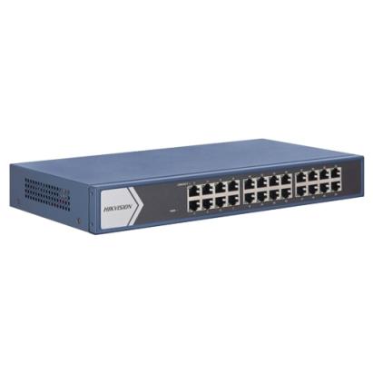 Switch Gigabit Smart Hikvision DS-3E1524-EI cu 24 porturi RJ45