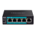 Switch PoE+ TRENDnet cu 4 porturi Fast Ethernet Long Range 250 m, 60W